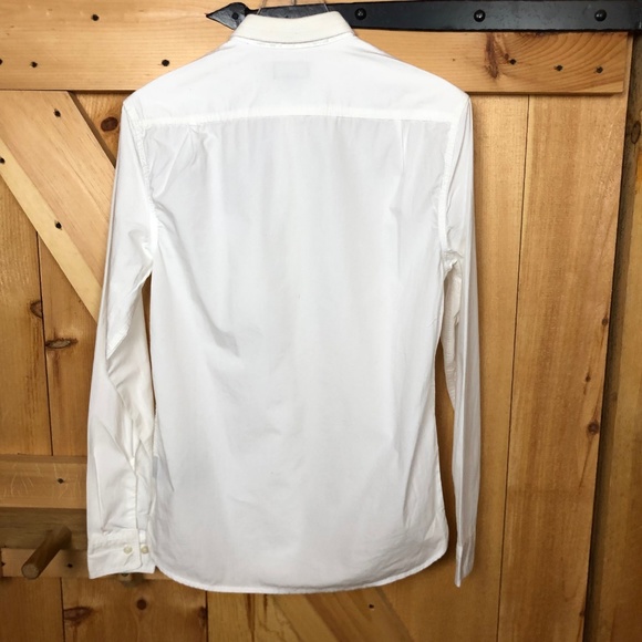 cpo provisions | white oxford shirt polo collar - Picture 3 of 6